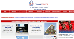 Desktop Screenshot of domoservicelombardia.com
